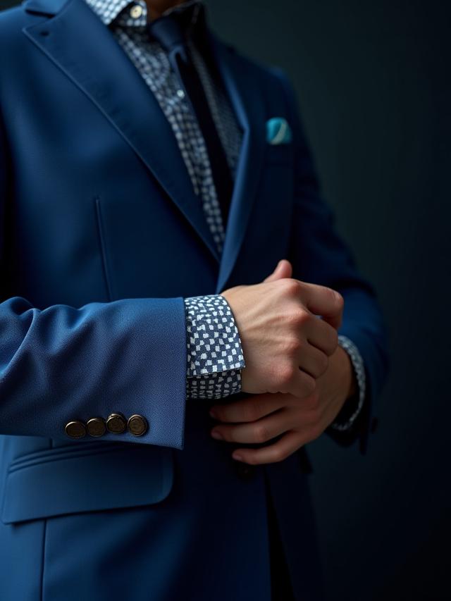 어반 블루 비스포크 수트